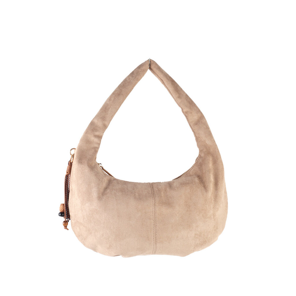 Kunstlederen suede schoudertas | 40095