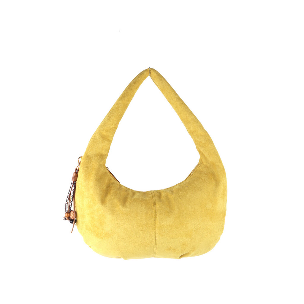 Kunstlederen suede schoudertas | 40095