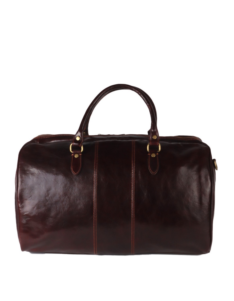 Lederen weekendtas | 552501