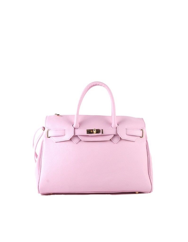 Lederen handtas| 552561 (Donkerblauw)
