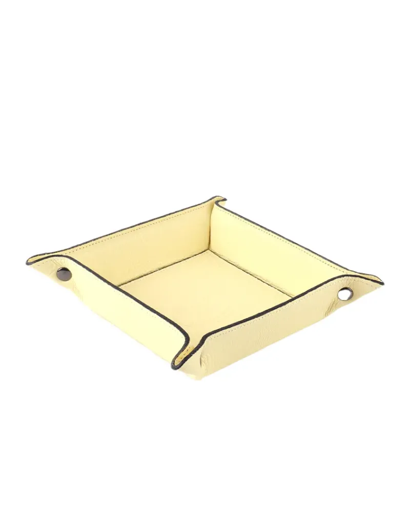 Giuliano Leather Accessoirebakje | Leer | 8000120 (Zwart)