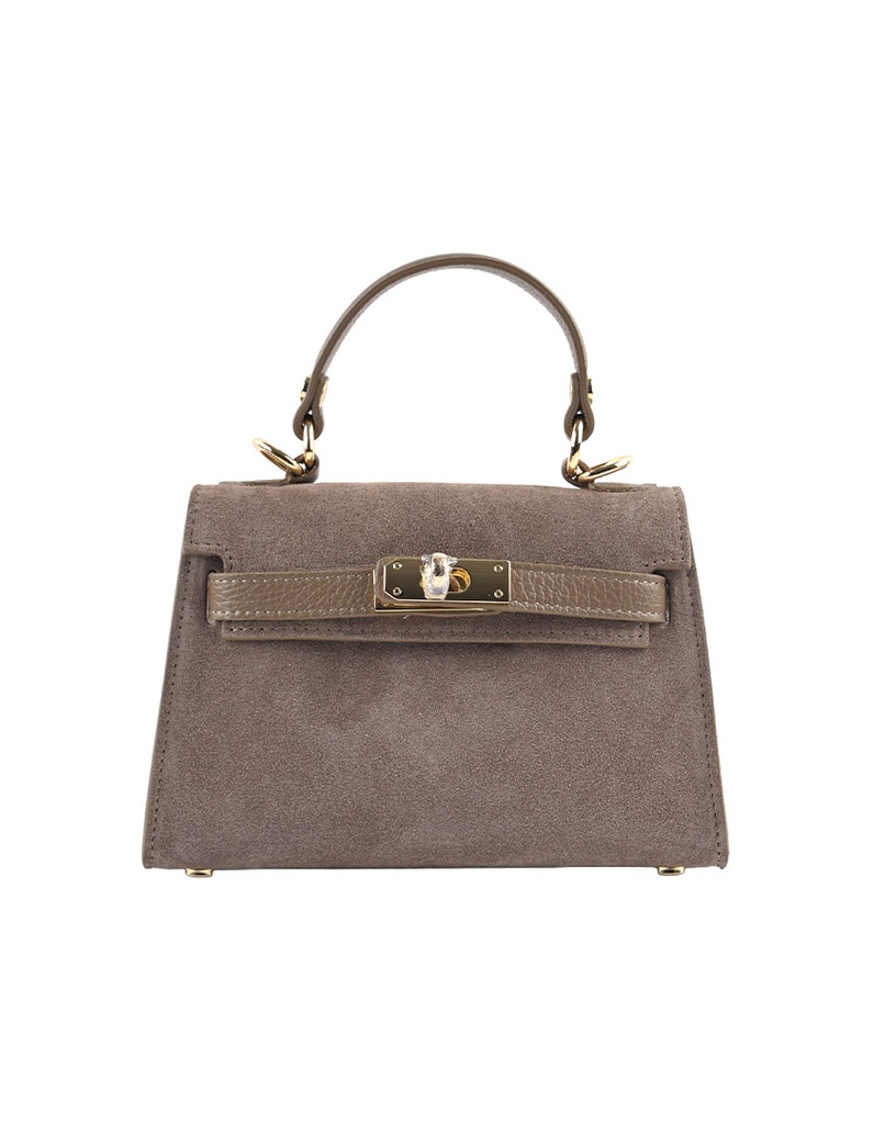 Lederen handtas | Suede | 5523920