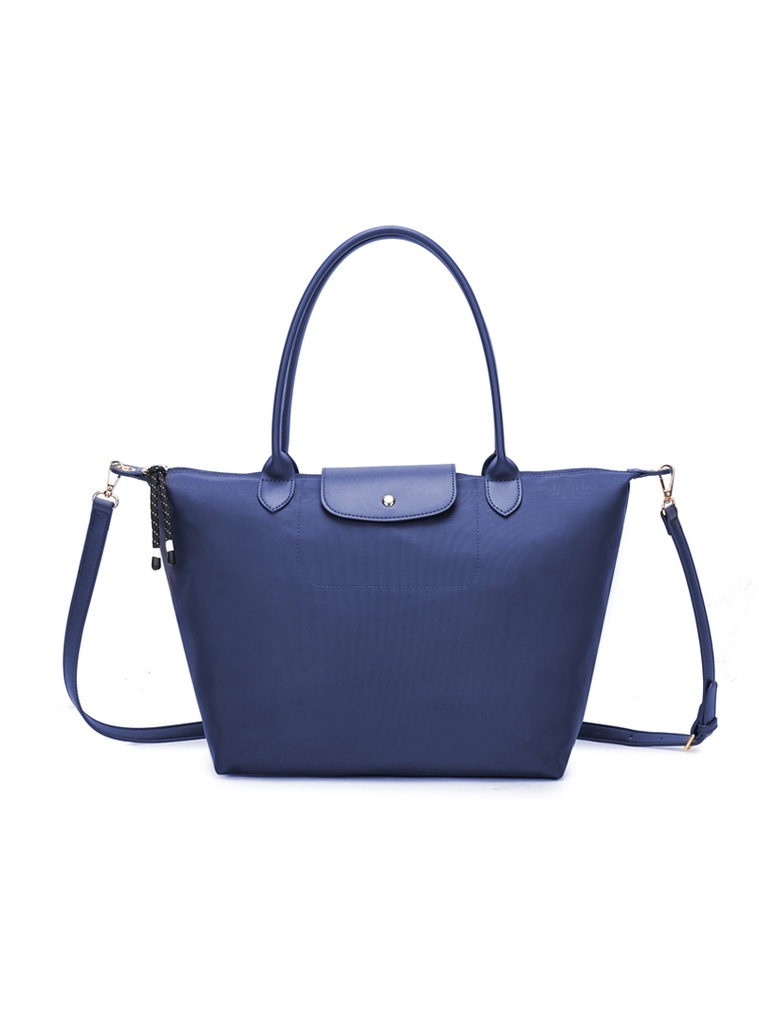 Kunstlederen shopper | 50095 (Donkerblauw)