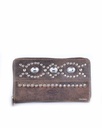 Lederen portemonnee | Studs | Bear Design | Bruin | 559142