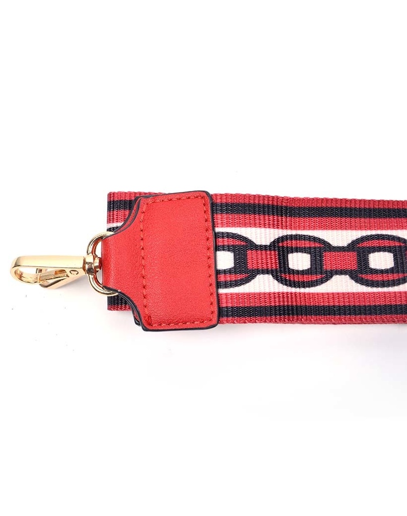 Schouderband met kunstleer | 300047