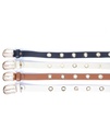Riem  - Metalen gaatjes leer