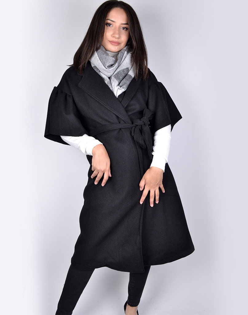 Mantel | 61086 zwart