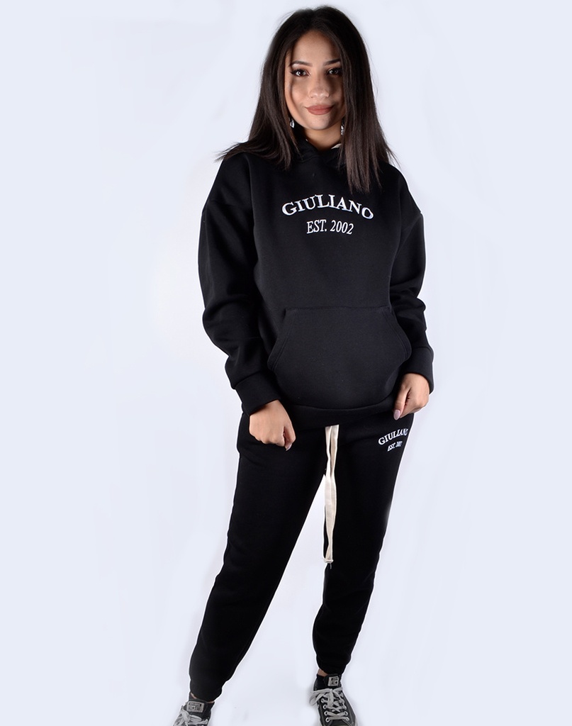 Unisex Giuliano track suit zwart | 3111 (S)