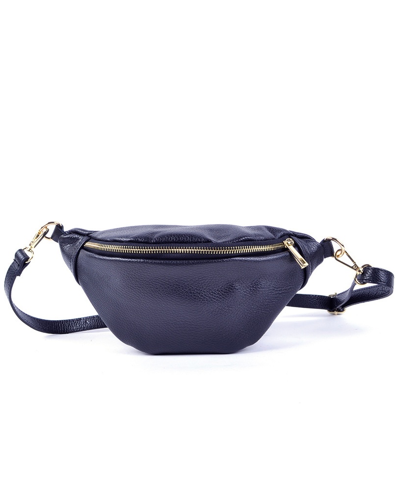 Lederen heuptas (Donkerblauw)