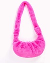Schoudertas faux fur