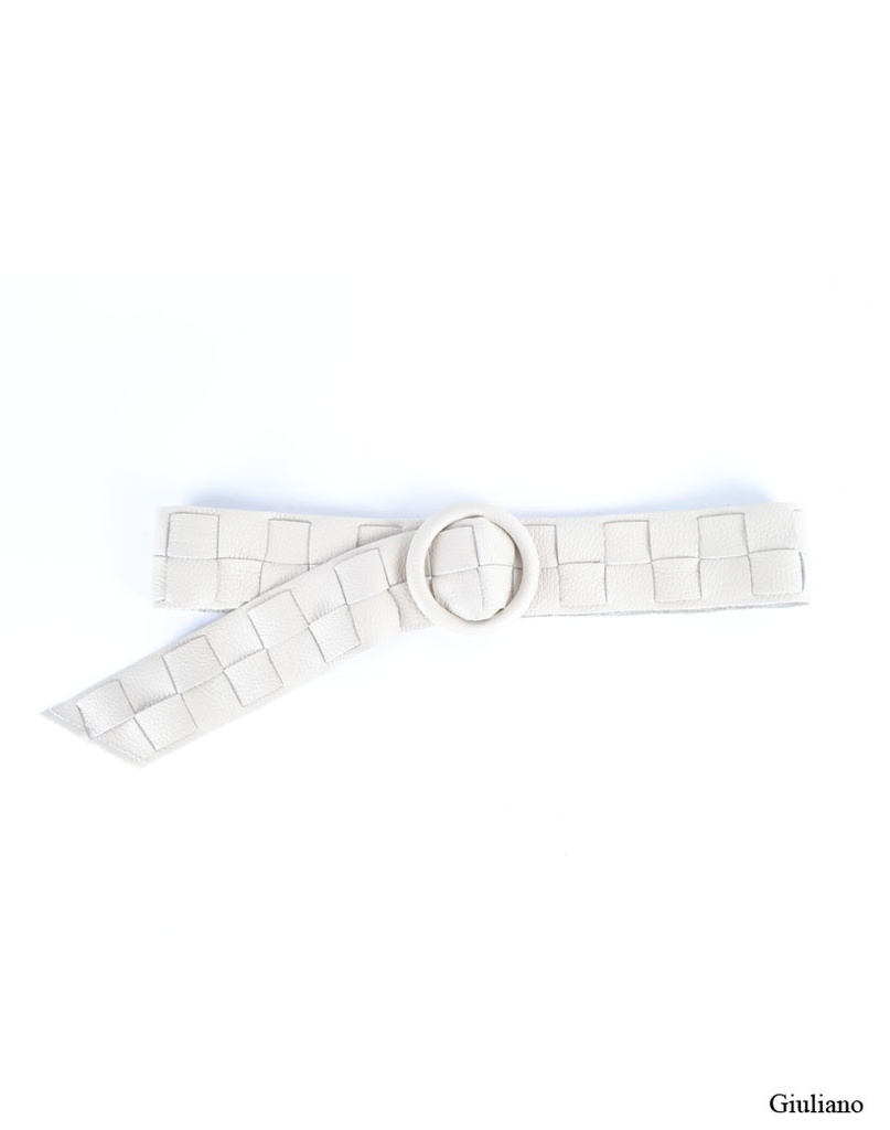 Lederen riem Gevlochten | 800016