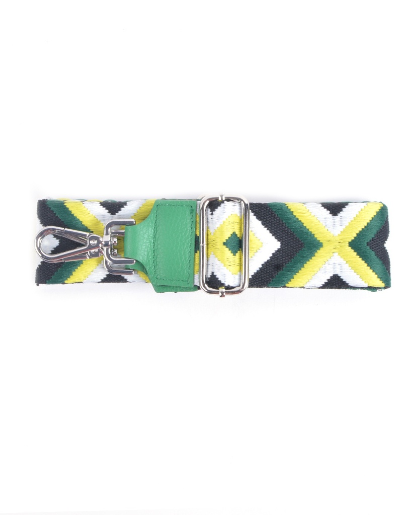 Schouderband | tapijt zilver