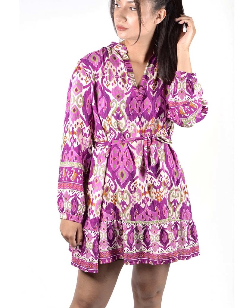 Jurk | 62206 (Paars)