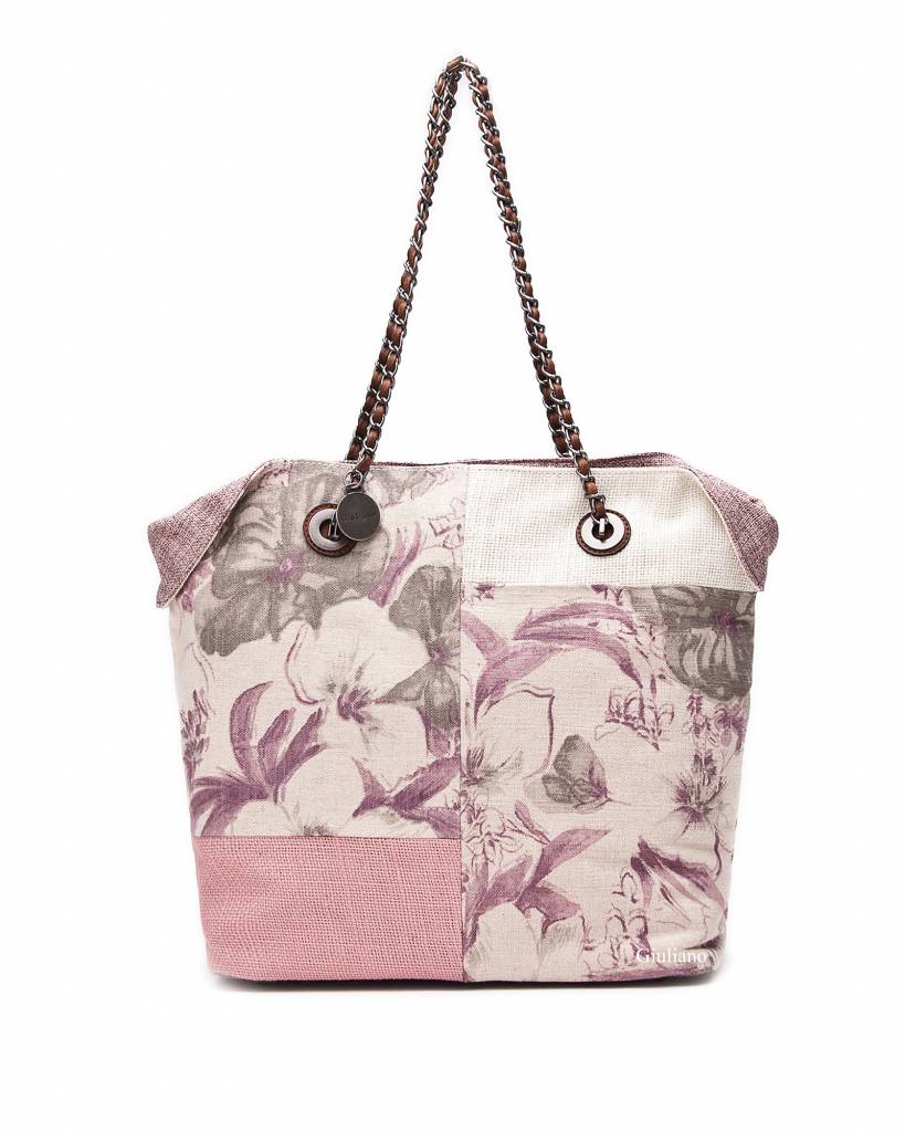 Canvas shopper | Bloemenprint | 70034