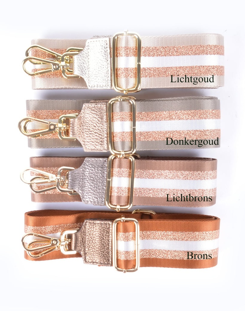 Schouderband - LONDON METALLIC | 300086 (Lichtgoud)