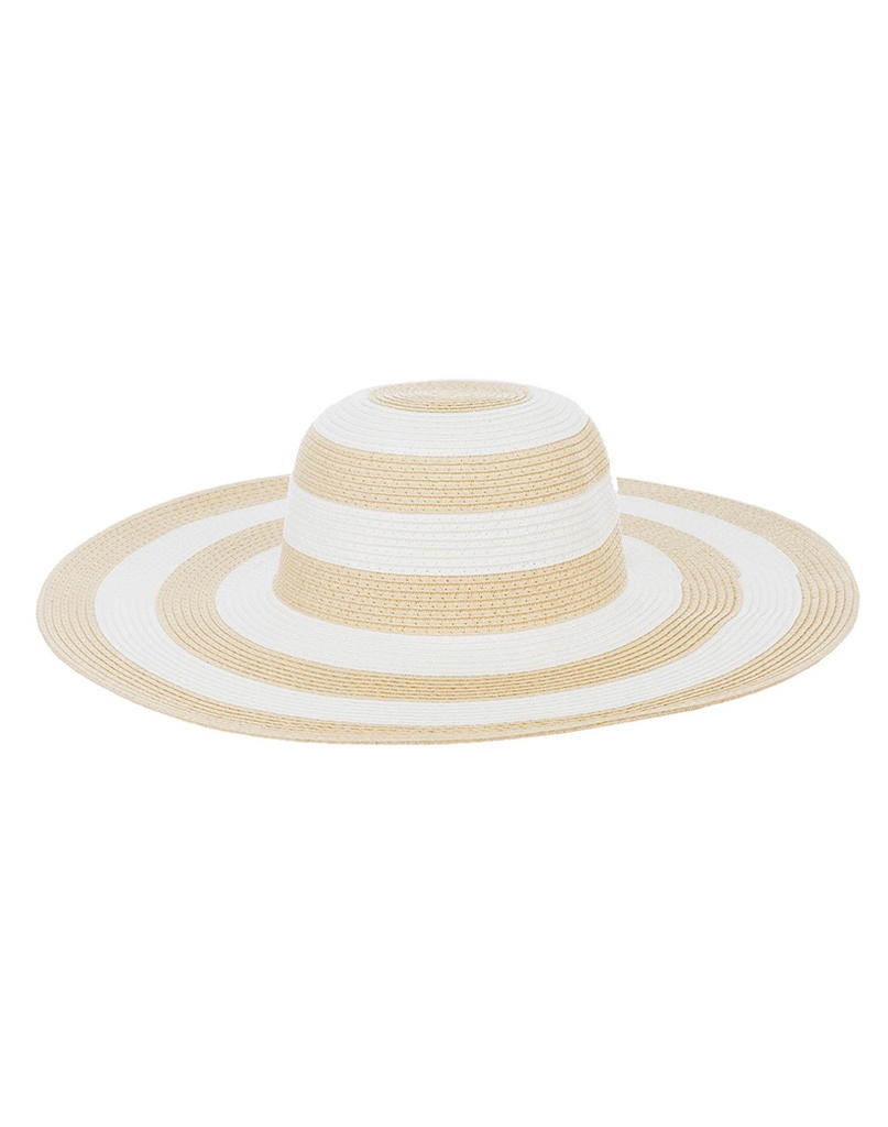 Zomer hoed XL strepen | 300145