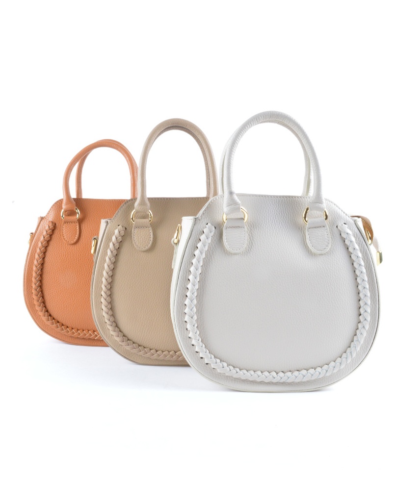 Lederen handtas | 552888
