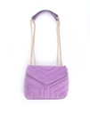 Lederen schoudertas suede | 552918 50%