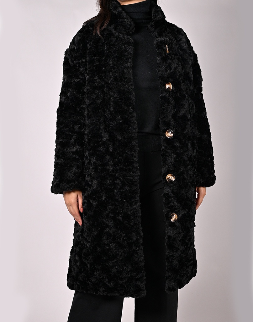 Teddy jas | 622520 (Zwart)