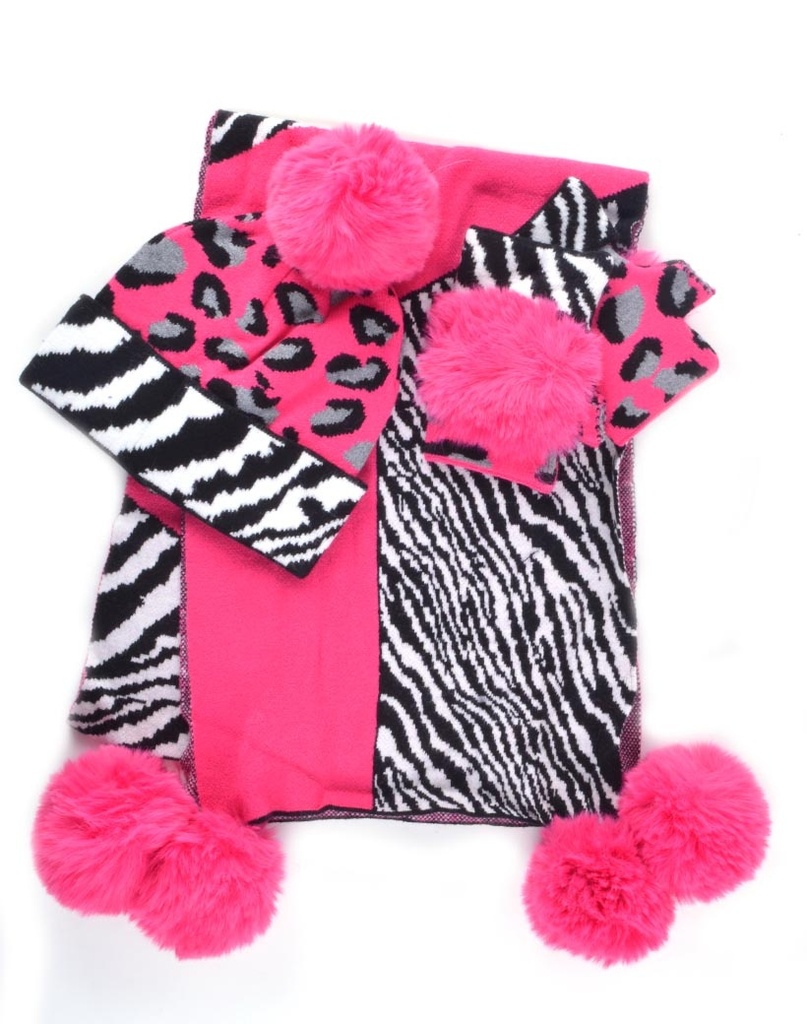 Sjaal + Muts + Handschoenen SET | 700047