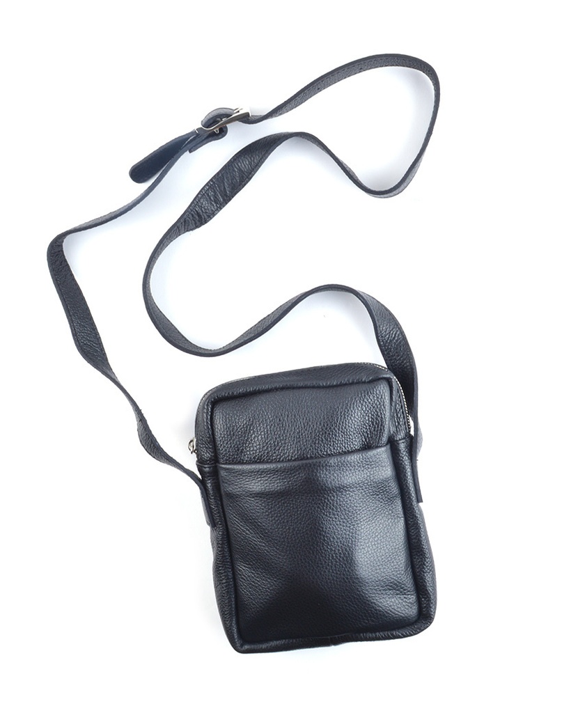 Lederen schoudertas | 900076