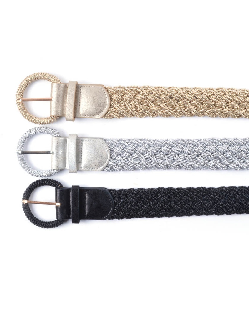 Metallic riem | 559112 (Zwart)