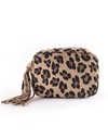 Nubuck schoudertas | Panter | 552971