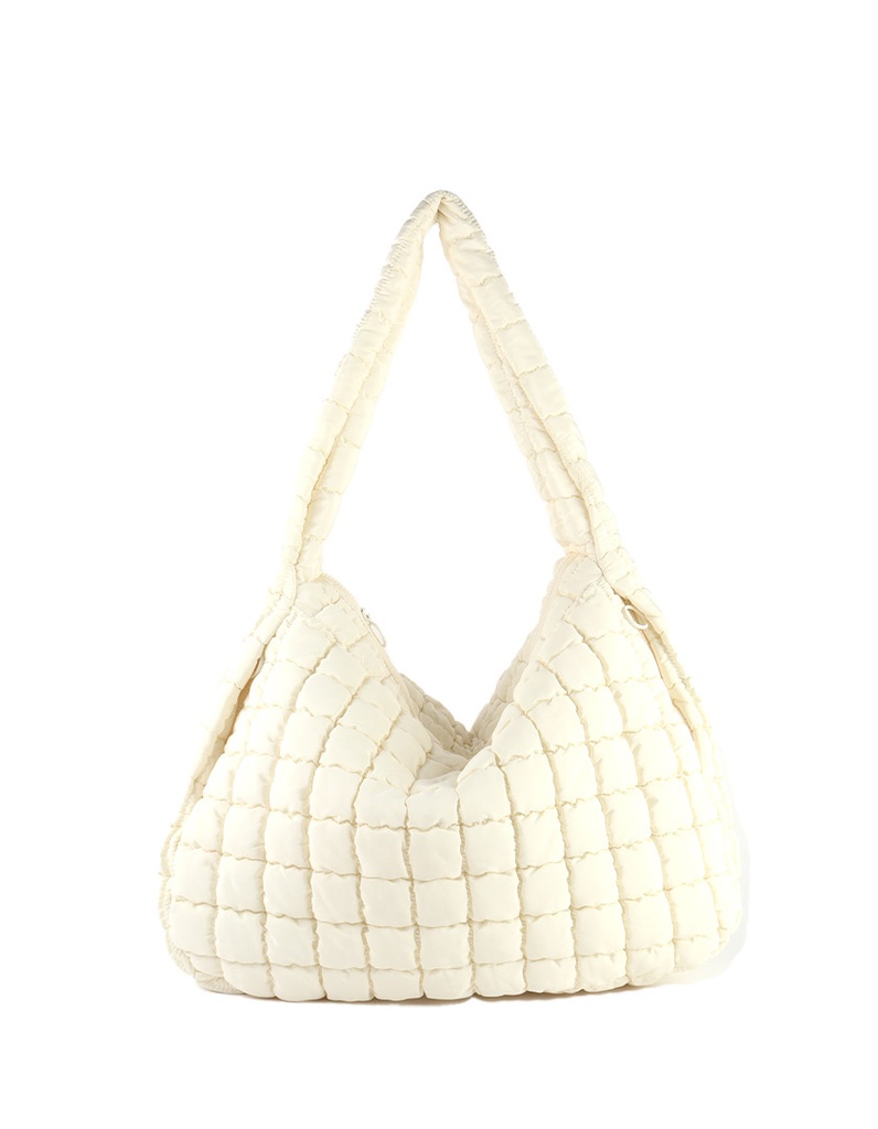 Kunstlederen schoudertas | 50060 (Beige)