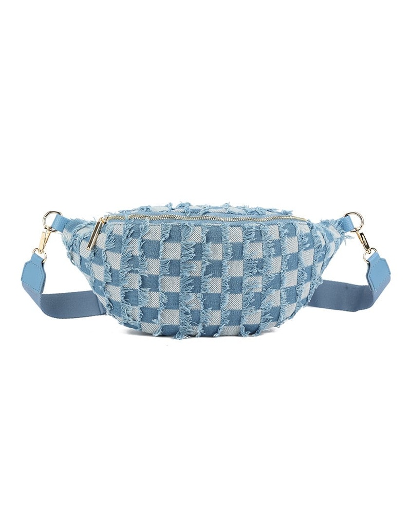 Jeans heuptas | 80151 (Geruiten/Blauw 1)