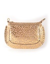 Nubuck panter schoudertas | Metallic | 552962