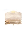 Lederen schoudertas | Metallic | 552977