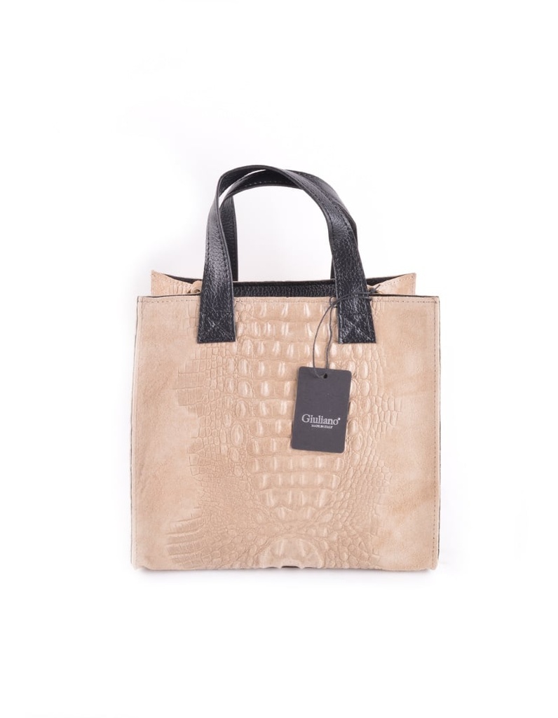 Leren handtas | Kroko | 900038