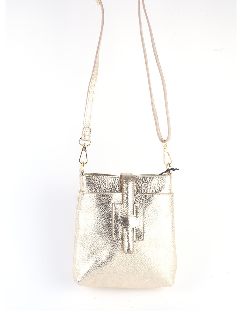 Lederen Schoudertas | 5523720 (Goud)