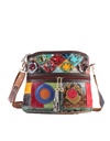 Lederen schoudertas | Multicolor | 552930