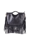 Lederen handtas | Suede | 552427