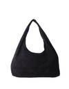 Lederen schoudertas | Suede | 552422