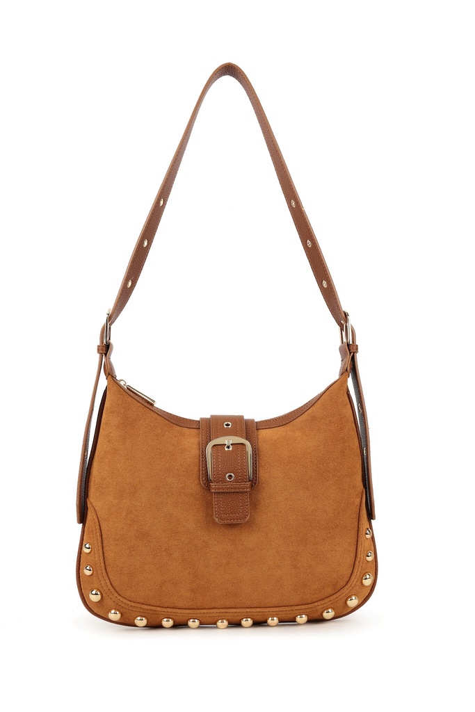 Kunst suede schoudertas | 70131