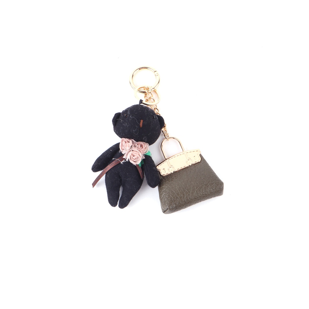 Tassenhanger | Mini tas | 2336 (Groen & zwart)