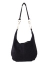 Lederen schouder | Suede | 552428