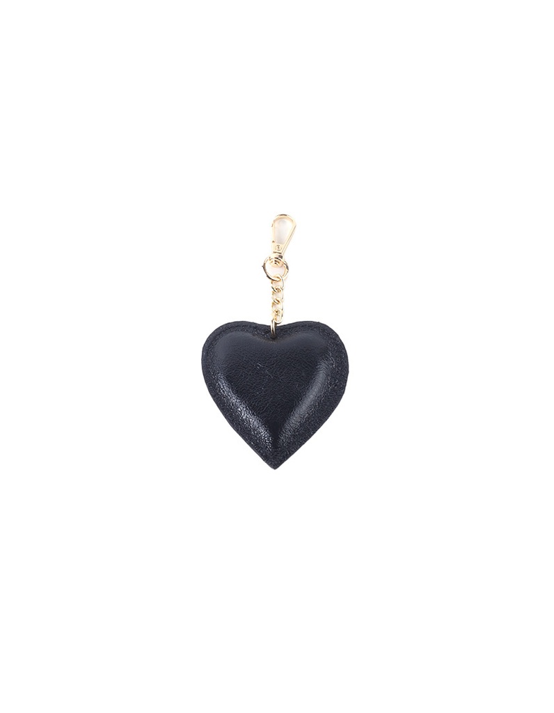 Sleutelhanger | Metallic Hart | Leer XL | 2308
