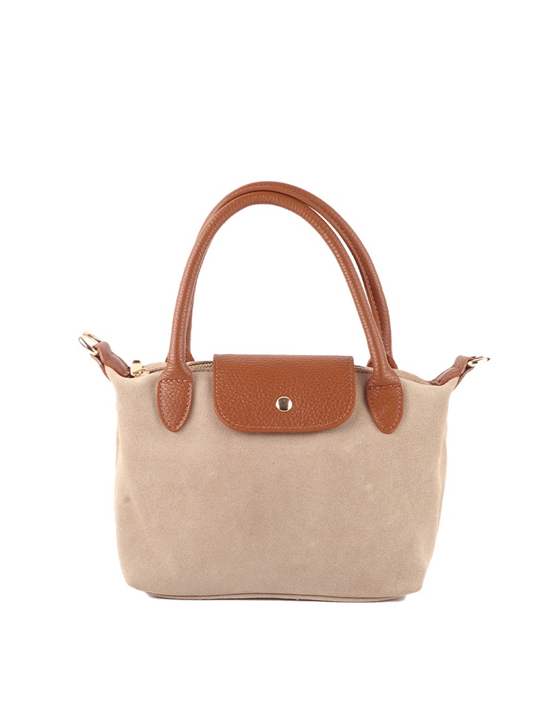 Suede handtas | 552407