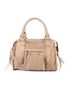 Suede handtas | 552412