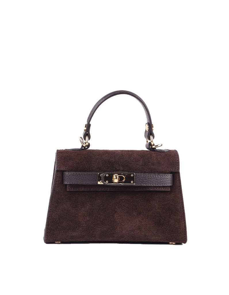 Lederen handtas | Suede | 5523920