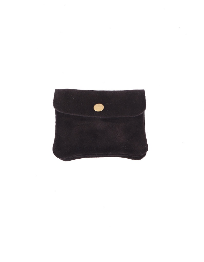 Lederen portemonnee | Suede | 559145