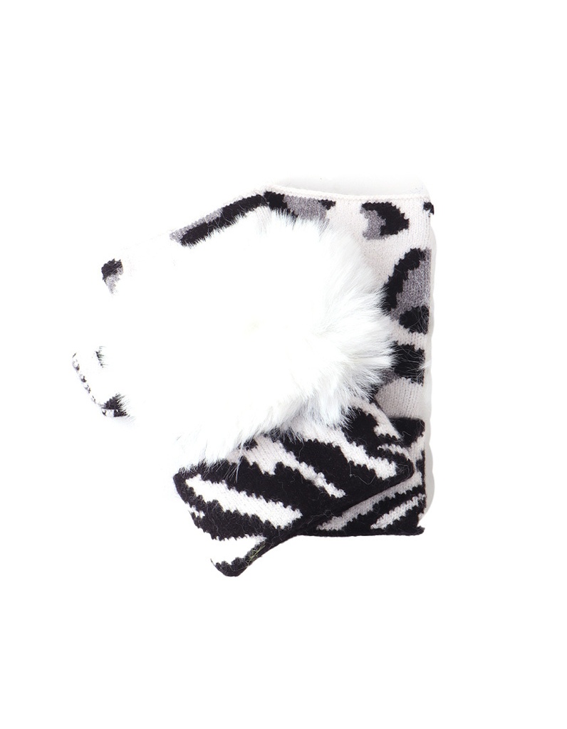 Zebra Handschoenen | 559059 (Wit)