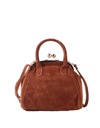 Lederen handtas | Suede | 552516