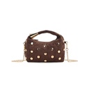 Kunstlederen suede schoudertas | 70145