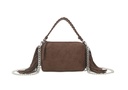 Kunstlederen suede handtas | 80167
