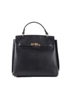 Lederen handtas |552538