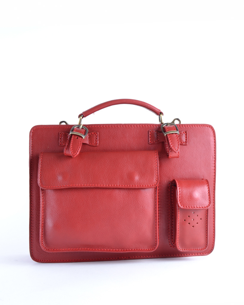 Lederen tas | Akte | Middel | 900013